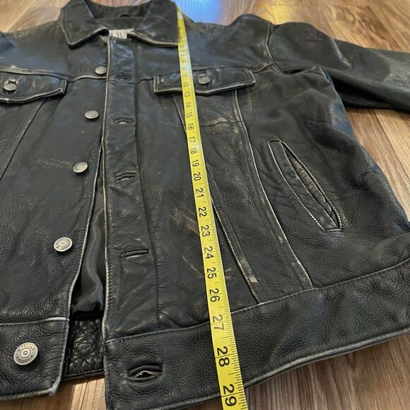 Wilson’s Leather M Julian Men’s Jacket Distressed Supernatural Size Large - Picture 14 of 16